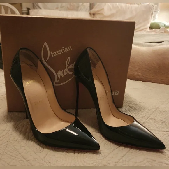 Black Patent Louboutin Size Christian Louboutin Black Patent